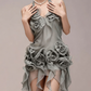 Charming Homecoming Dress Halter Soutache Hi-Lo Back to School Outfits Party Dress  D7376