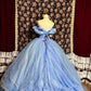 Pretty Prom Dress Off the Shoulder Tulle Butterfly Formal Dresses Evening Dress Gala Gown  D7569