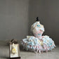 Unique Homecoming Dress Halter Cascade Bowknot Back to School Outfits Party Dress  D7721