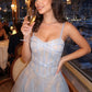 Unique Homecoming Dress Spaghetti Strap Lace Bowknot Back to School Outfits Party Dress D7825