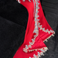 Gorgeous Shiny Red Beaded Sequined Embroidery Design Mermaid Prom Dress Evening Dress D1692