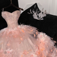 Gorgeous Shiny Beaded Sweetheart Princess Dress A-Line Floor-length Evening Dress Prom Dresses D1664