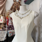 Vintage Simple Ivory Elegant A-Line Short Homecoming Dress Party Dress D1680