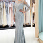 Elegant Wedding Dress Jewel Tulle Rinestone  Wedding Dress D7492