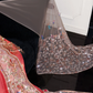 Gorgeous Shiny Beaded Exquisite Embroidery 3D Butterflies Mermaid Floor-length Evening Dress Prom Dresses D1663