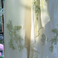 Shiny Light Green Sequined Spaghetti Strap Design Chiffon Prom Dress Evening Dress D1705