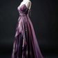 Pretty Prom Dress Spaghetti Straps Pleated Rinestone Tassel Gala Dress Party Dress Evening Dress 18th Birthday Gown      D7491