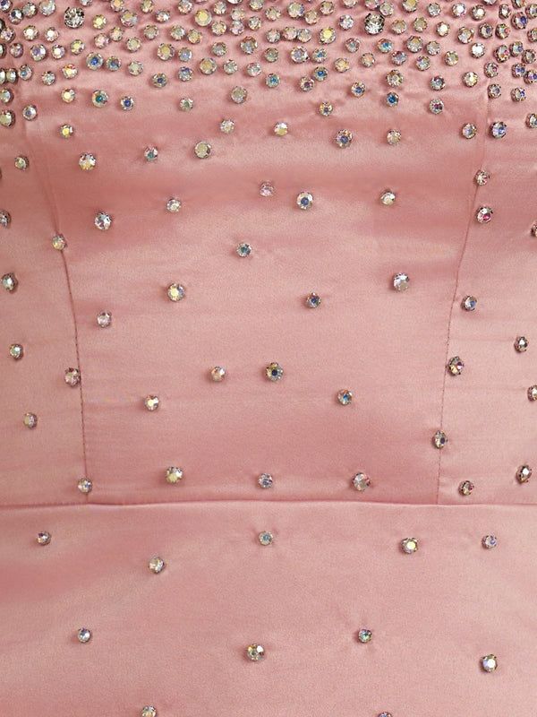 Unique Homecoming Dress Spaghetti Strap Bowknot Rinestone Back to School Outfits Party Dress D7820