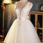Elegant Homecoming Dress V-Neck Tulle Short Prom Dress Back to School Outfits Party Dress  D6093