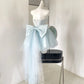Stunning Homecoming Dress Sweetheart Lace Tulle Bowknot Back to School Outfits Party Dress D7924