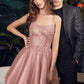 Fashionable Homecoming Dress Spaghetti Strap Bead Sequins Backless Tulle Back to School Outfits Party Dress D7876