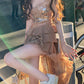 Beautiful Homecoming Dress V Neck Sequins Tulle Lace Hi-Lo Cascade Back to School Outfits Party Dress D7137