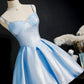 Unique Homecoming Dress Spaghetti Strap Sequins Back to School Outfits Party Dress D7623