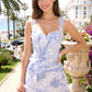 Fashionable Homecoming Dress Spaghetti Strap Butterfly Applique Lace A-Line Back to School Outfits Party Dress D7888