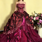Formal Strapless A-Line Sequins Birthday Ball Gowns Formal Evening Gowns, D1120