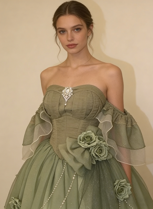 Robe de soirée courte à fleurs, coupe trapèze, épaules dénudées, mini-robe d'anniversaire, D792