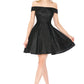 Stunning Homecoming Dress Off the Shoulder Sequins Back to School Outfits Party Dress D7895