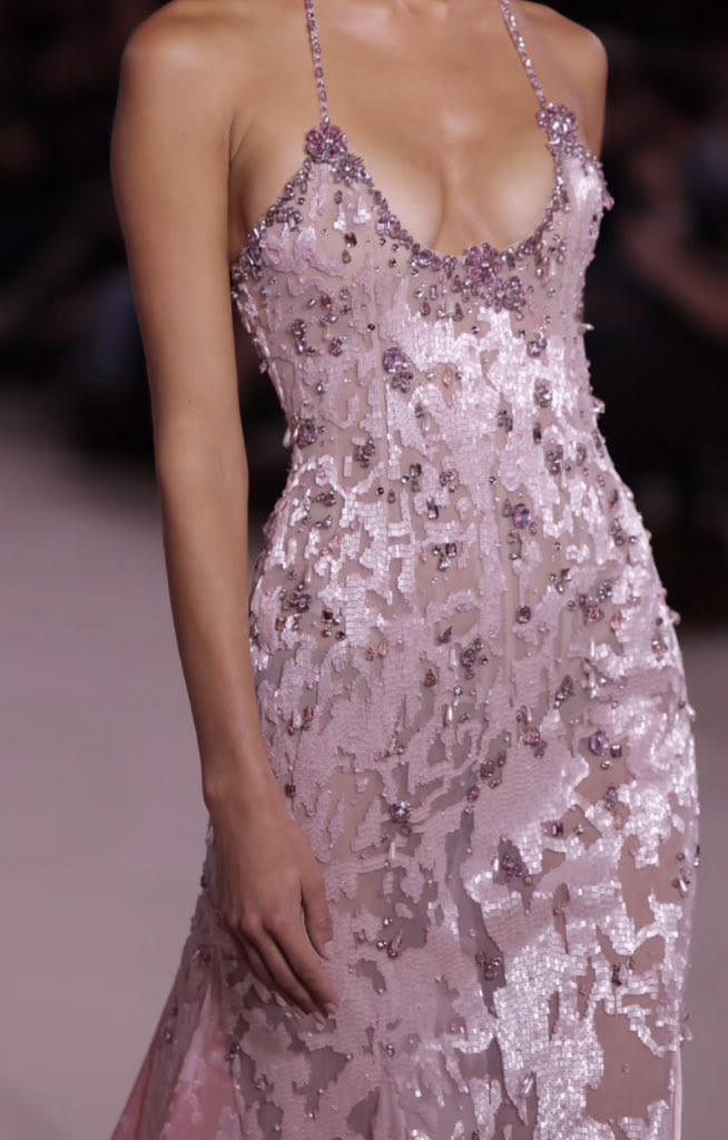 Pretty Purple Sheath Spaghetti Strap Rhinestone Appliques Lace Tulle Dress Prom Evening Dress L134