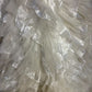 Fairy Ivory Ball Gown Spaghetti Strap Floral Appliques Rhinestone Organza Dress Prom Quinceanera Dress L18