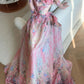 Princess Pink A-Line Sweetheart Appliques Rhinestone Tulle Quinceanera Dress 16 L195