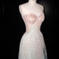 Fairy Mint Green A-Line Sweetheart Glitter Tulle Dress Prom Evening Dress L462