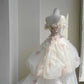 Princess Pink Ball Gown Strapless Appliques Rhinestone Tulle Dress Prom Quinceanera Dress 16 L466