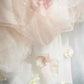 Princess Pink Ball Gown Strapless Appliques Rhinestone Tulle Dress Prom Quinceanera Dress 16 L466