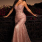 Pretty Pink Mermaid Sweetheart Appliques Beaded Sequins Lace Dress Prom Dress L55