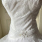 Chic White Ball Gown Sweetheart Lace Appliques Beaded Tulle Dress Quinceanera Dress 16 L570