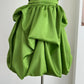 Simple Green Strapless Ruffled Hem Design A-line Mini Party Dress Homecoming Dress D1519