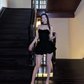 Shiny Velvet Strapless Sleeveless Ball Gown Sweet 16 Dress Homecoming Dress with Bowknot D1736