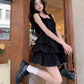 Cute  A Line Square Neckline Pleated Homecoming Dress Birthday Party Prom Dress D1737