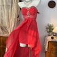 Gorgeous Sleeveless Swarovski Crystal Prom Dress High-Slit Homecoming Dress Party Dress D1742