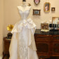 Gorgeous Sweetheart Neckline Swarovski Crystal Handmade Bowknot Train Wedding Dress Prom Dress  D1770