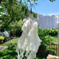 Cute Halter Handmade Flower Embroidery Ruffle Short Prom Dress Party Homecoming Dress   D1778