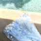 Seaside Spaghetti Straps Flower Tulle Homecoming Dress Sweet 16 Dress Cocktail Dress   D1781