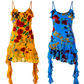 Sexy Seaside Spaghetti Straps Soutache Ruffle Short Outfits Dress Women Dress Summer Dress D1786