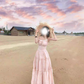 Cute A-Line Spaghetti Straps Lace-up Pleated Seaside Long Birthday Party Dress Women Dress Summer Dress D1790