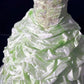 Sweet Strapless Rhinestone Pleated Tiered Evening Dress Prom Dress Ball Gown Sweet 16 Dress D1807