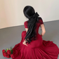 Pretty Short Sleeve Sheath Fold Ankle Length Mermaid Dress Summer Dress Party Dress Women Dress  D1821