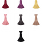 Pretty Short Sleeve Sheath Fold Ankle Length Mermaid Dress Summer Dress Party Dress Women Dress  D1821