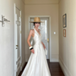 Elegant A Line Halter Lace-up with Bowknot Fold Tiered Long Skirt Women Summer Dress  D1857