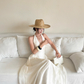 Elegant A Line Halter Lace-up with Bowknot Fold Tiered Long Skirt Women Summer Dress  D1857