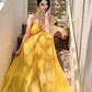 Sweet Crystal V-neck Halter Backless Tulle Pleated Seaside Dress Women Summer Long Dress D1862