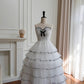 Shiny Spaghetti Straps Pleated Tulle Tiered Sweet 16 Skirt Party Dress Homecoming Dress Short Prom Dress D1874