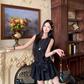 Newest Crew Neck Striped Short Skirt Casual Dress Women Summer Date Dress D1917