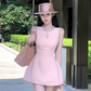 Minimalist A Line Crystal Short Summer Dress Women Vacation Date Dress D1967