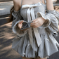 Sweet Halter Strip Bowknot Short Summer Skirt Women Date Dress D1972