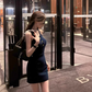 Sexy Halter Sheath Short Summer Skirt Women Date Party Dress D1974