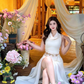Bohemian Halter Tulle Summer Vacation Seaside Maxi Skirt Women Date Dress D1981